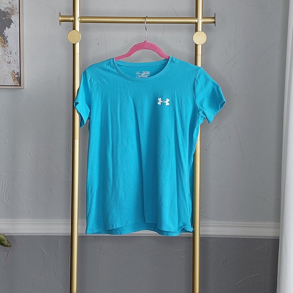 Under Armour Loose Fit Heat Gear Logo T-Shirt